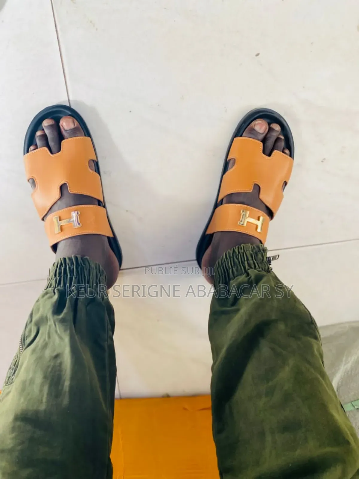 *Hermès* *Sandales Pour Homme