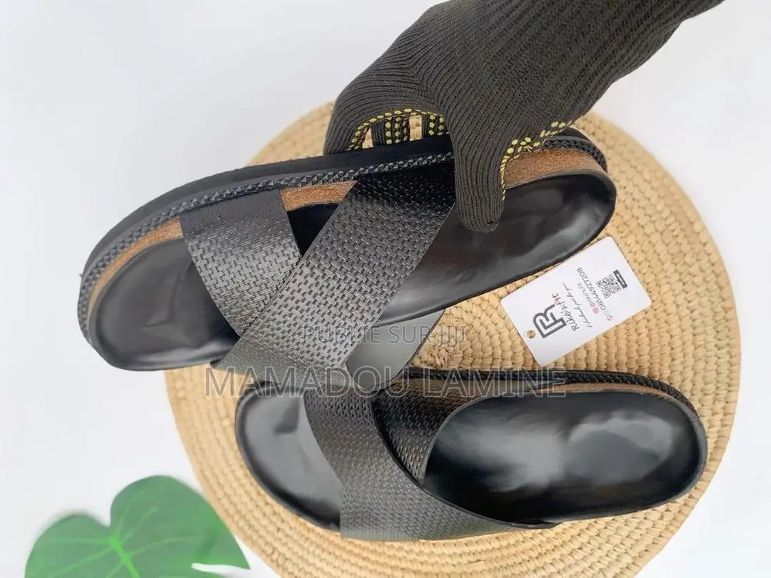 Chaussure Sandale Orthopedique Cuire Confortable