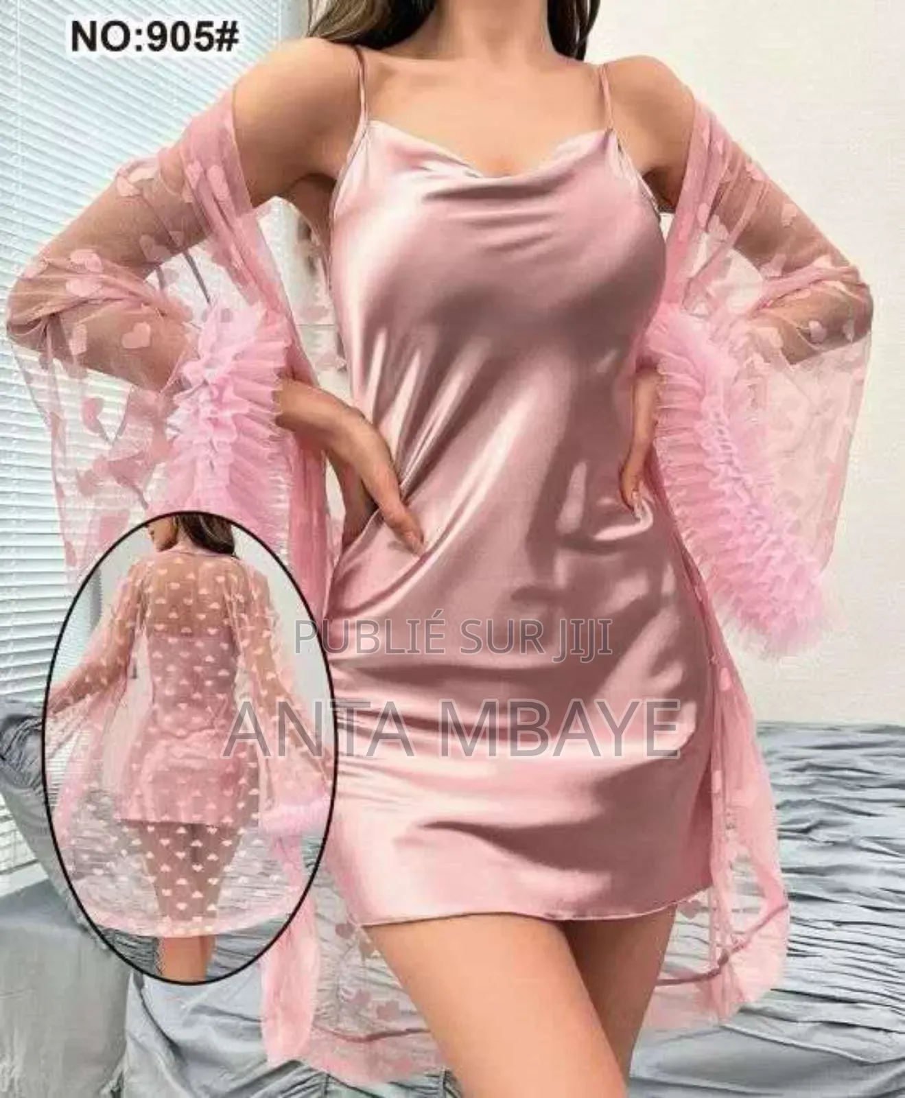 Nuisette Avec Kimono