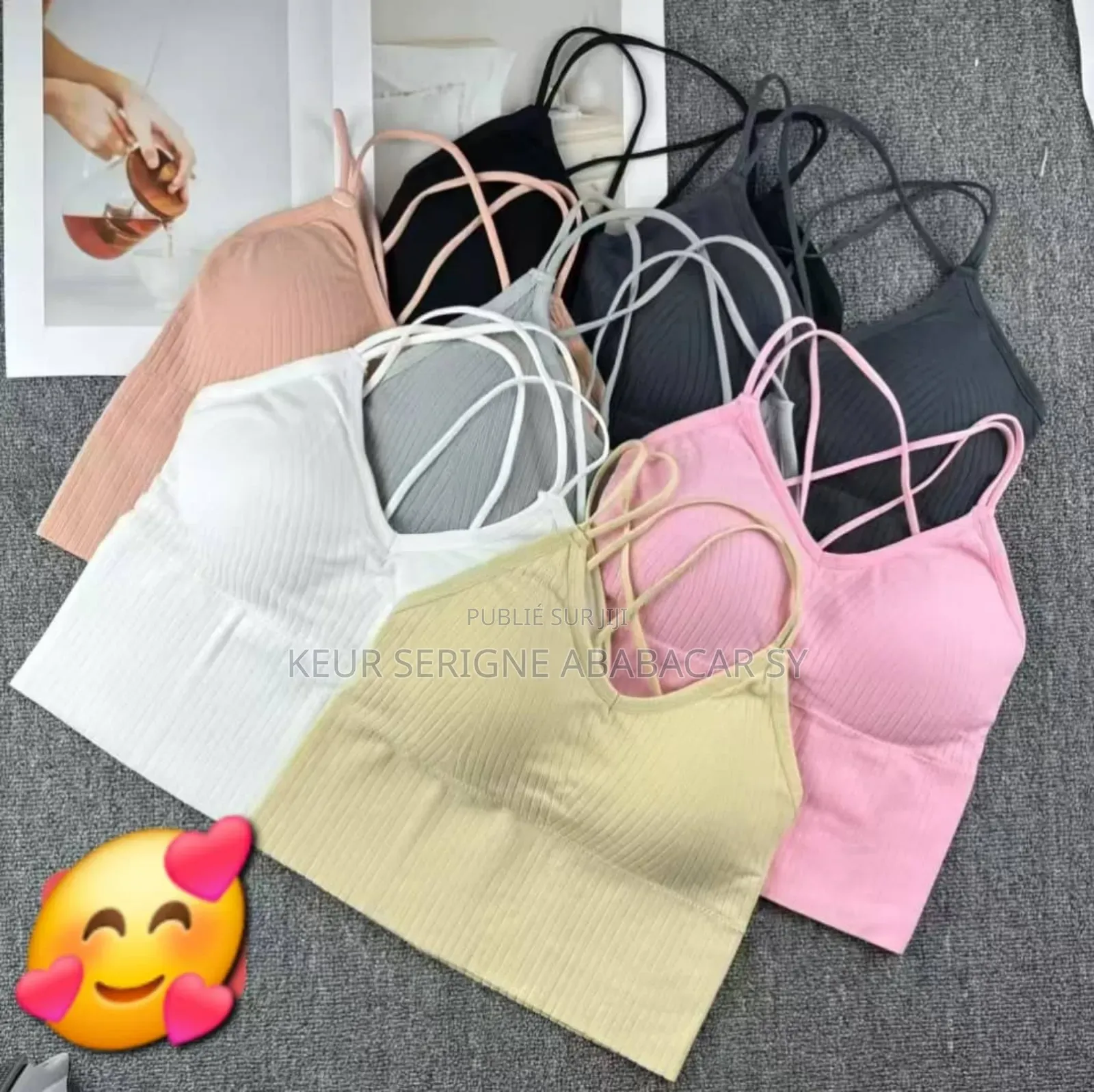 Body Sport Original 100% Coton Double Croisé Derrière