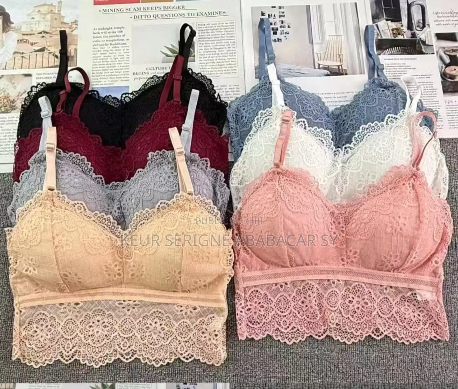 Body Languette Original Tout en Dentelle