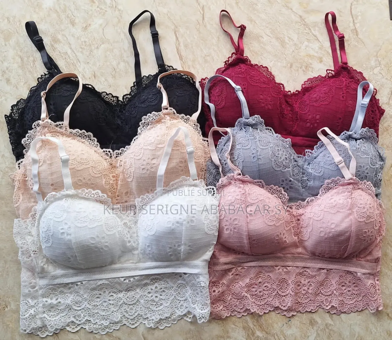 Body Languette Original Tout en Dentelle