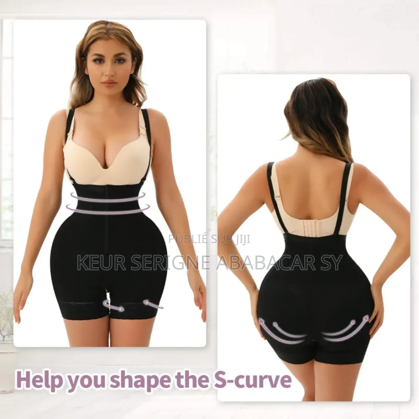 Combinaison Gaine Hanche Fesse (Bbl) 3 en 1 Nouveau Modèle