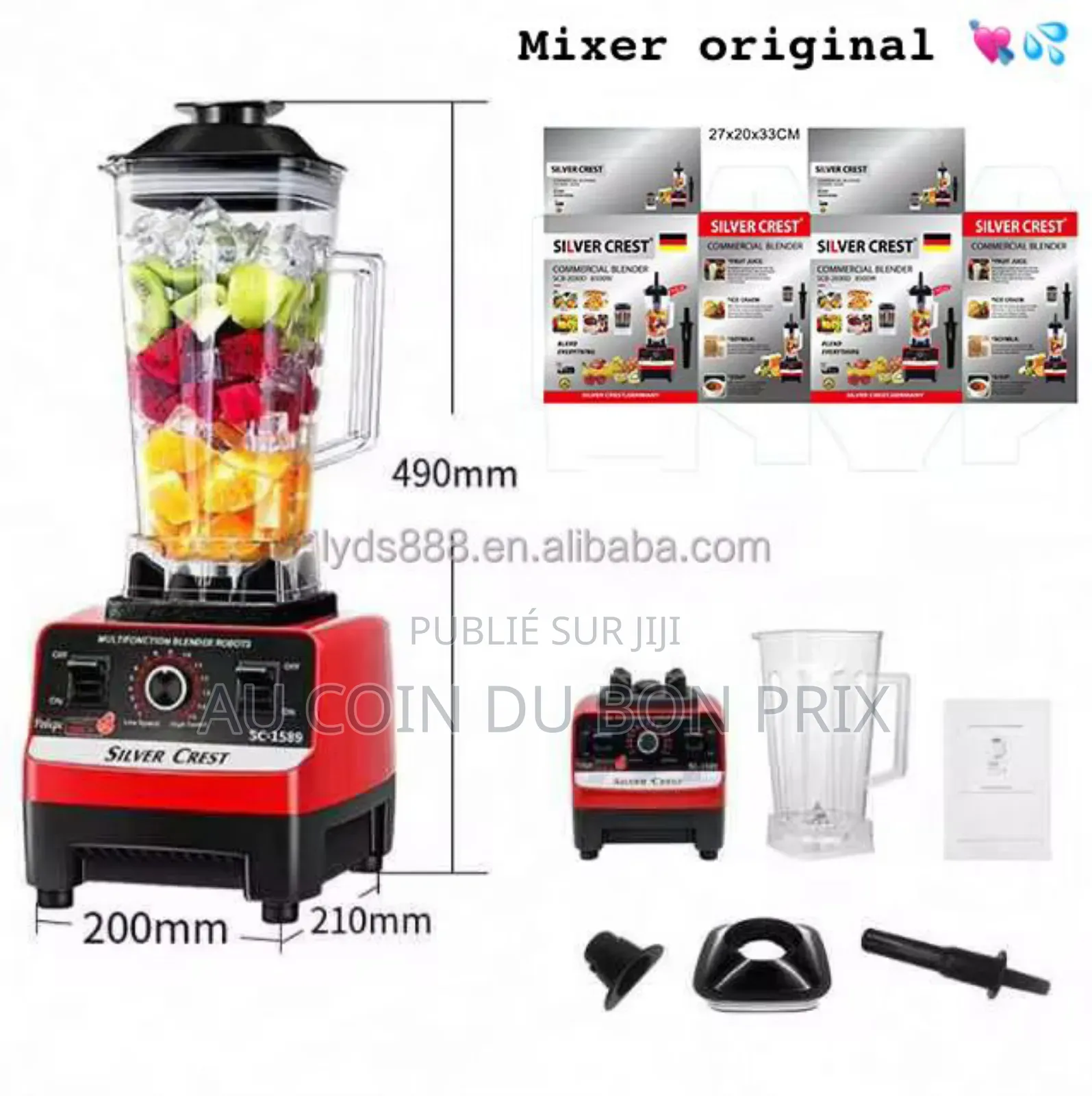 Mixeur Original Marque Silver Crest