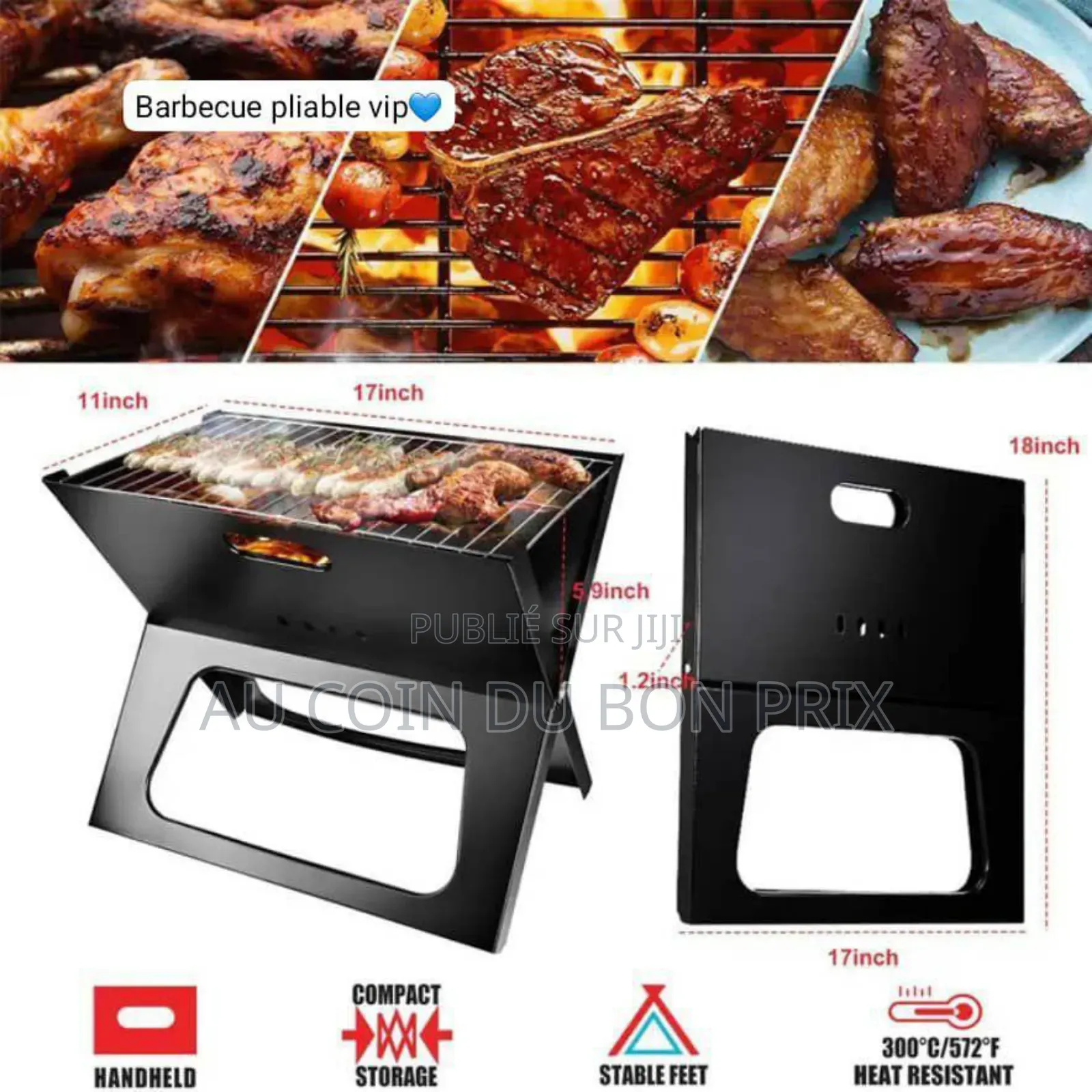 Barbecue Pliable Vip