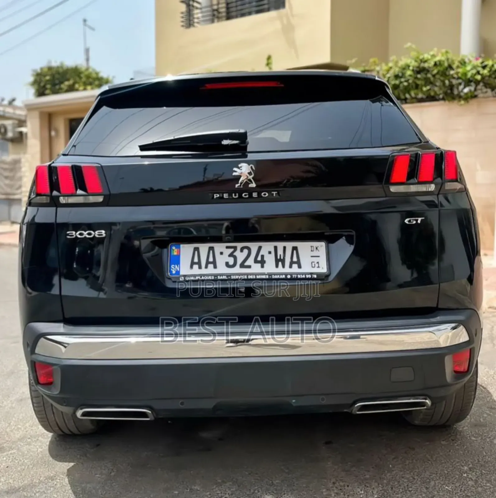 PEUGEOT 3008 2017 Noir