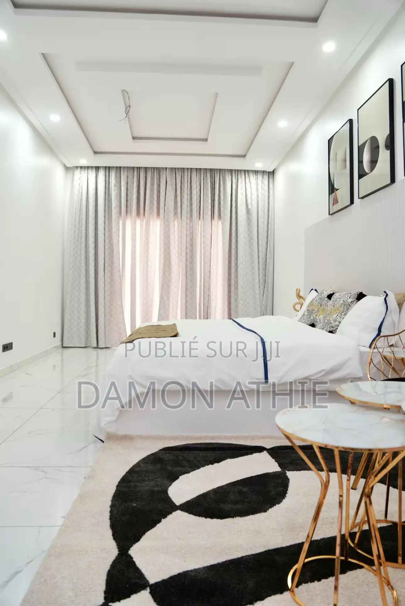 Furnished 1chbre Chambre et salon à Louer