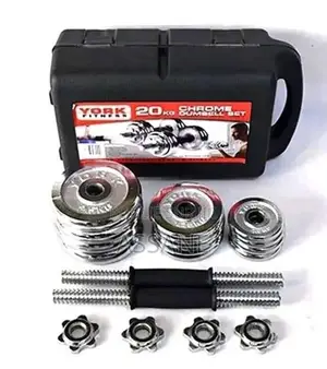 Photo - Kit Haltère 20kg York
