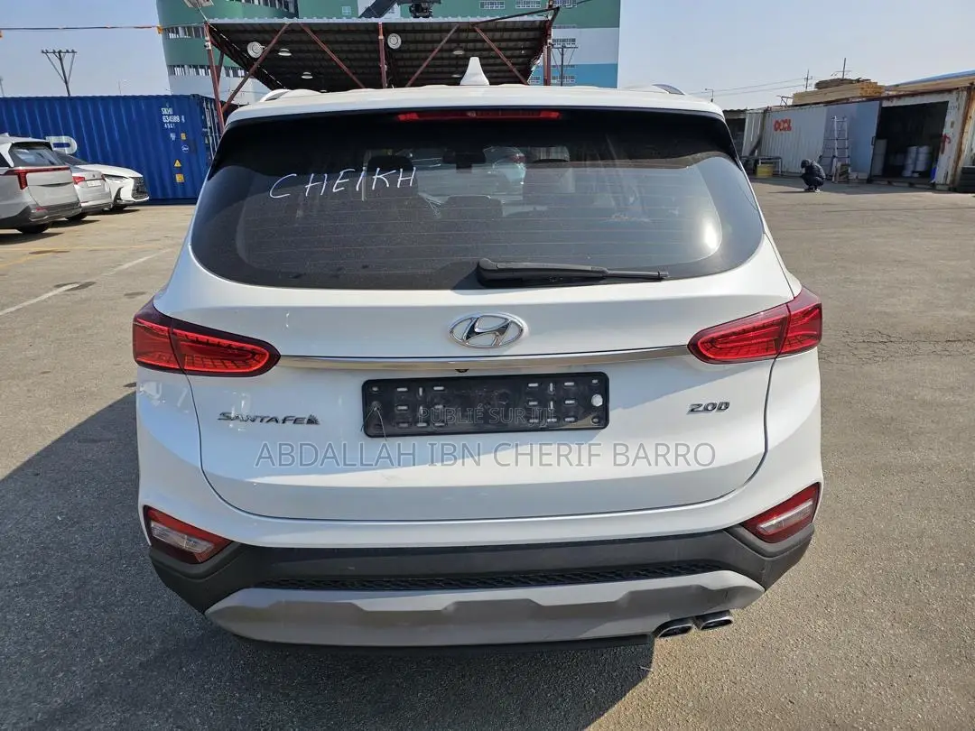 Hyundai Santa Fe 2018 Blanc
