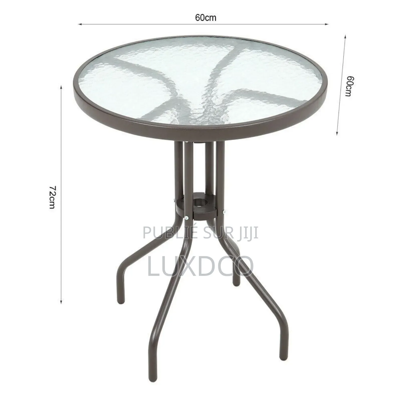 Tête À Tête en Plastique Et Fer.