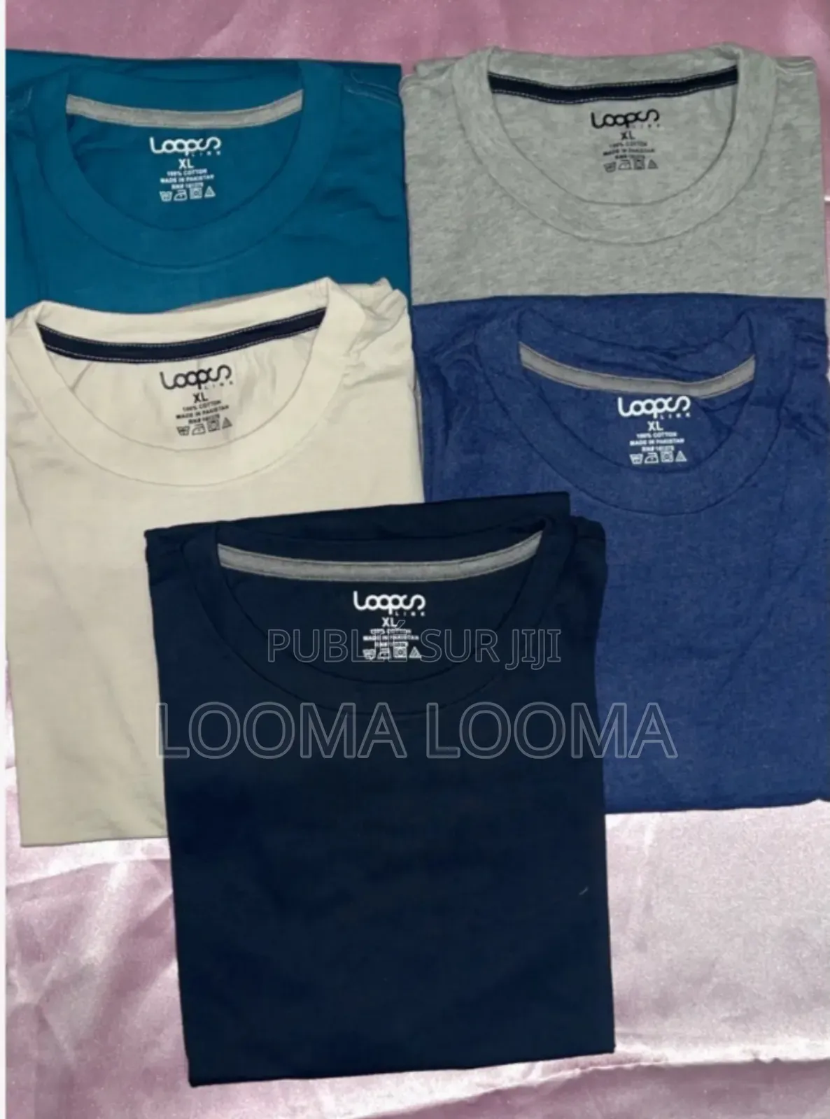 T_shirts 100% Coton