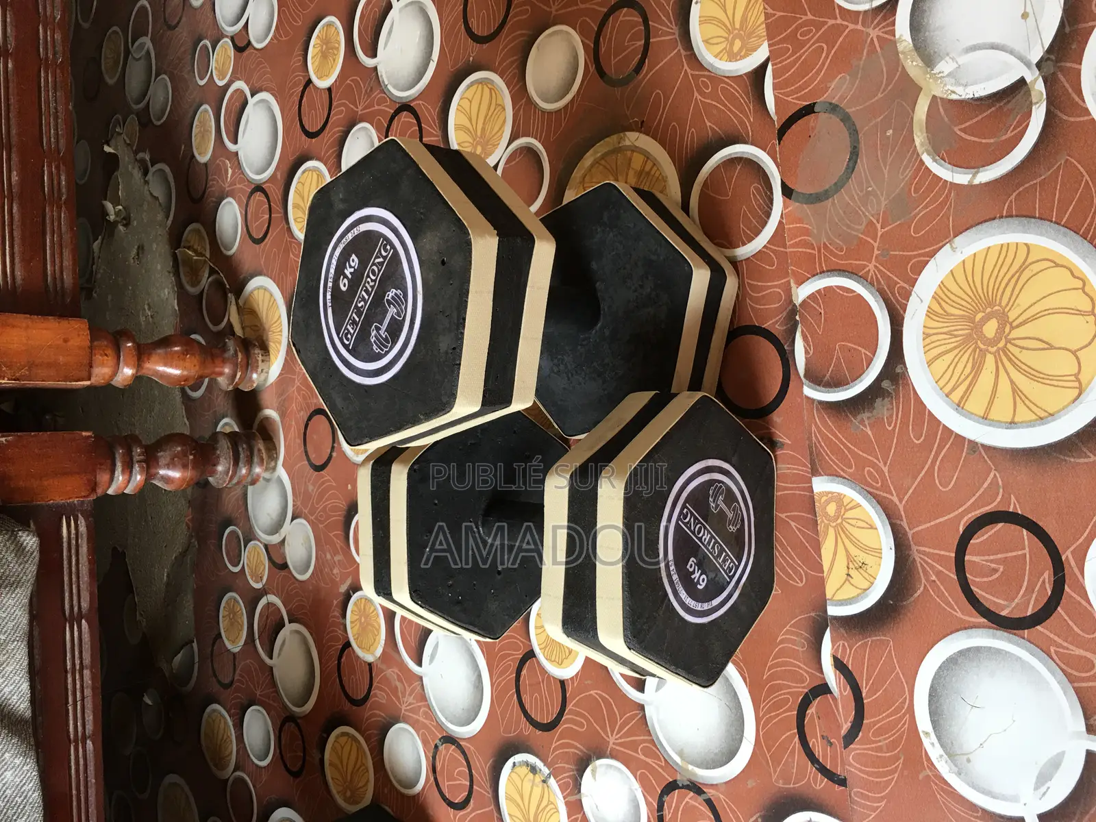 Haltères en Ciment : 6kg, 8kg, 10kg, 12kg Et 15kg Disponible