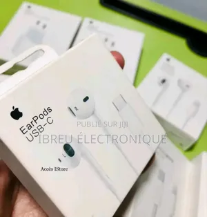 Écouteurs Filaire iPhone 
Lightning Et Type C 
8000fr l'Unit