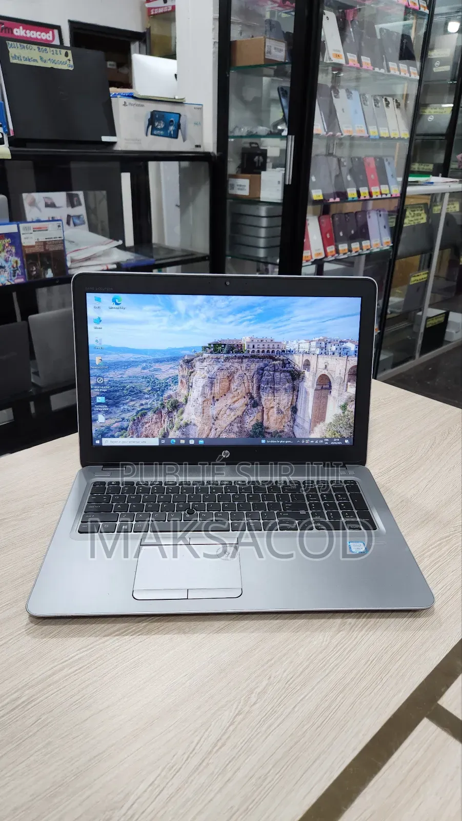 Ordinateur Portable HP EliteBook 850 G4 16GB Intel Core I5 SSD 256GB