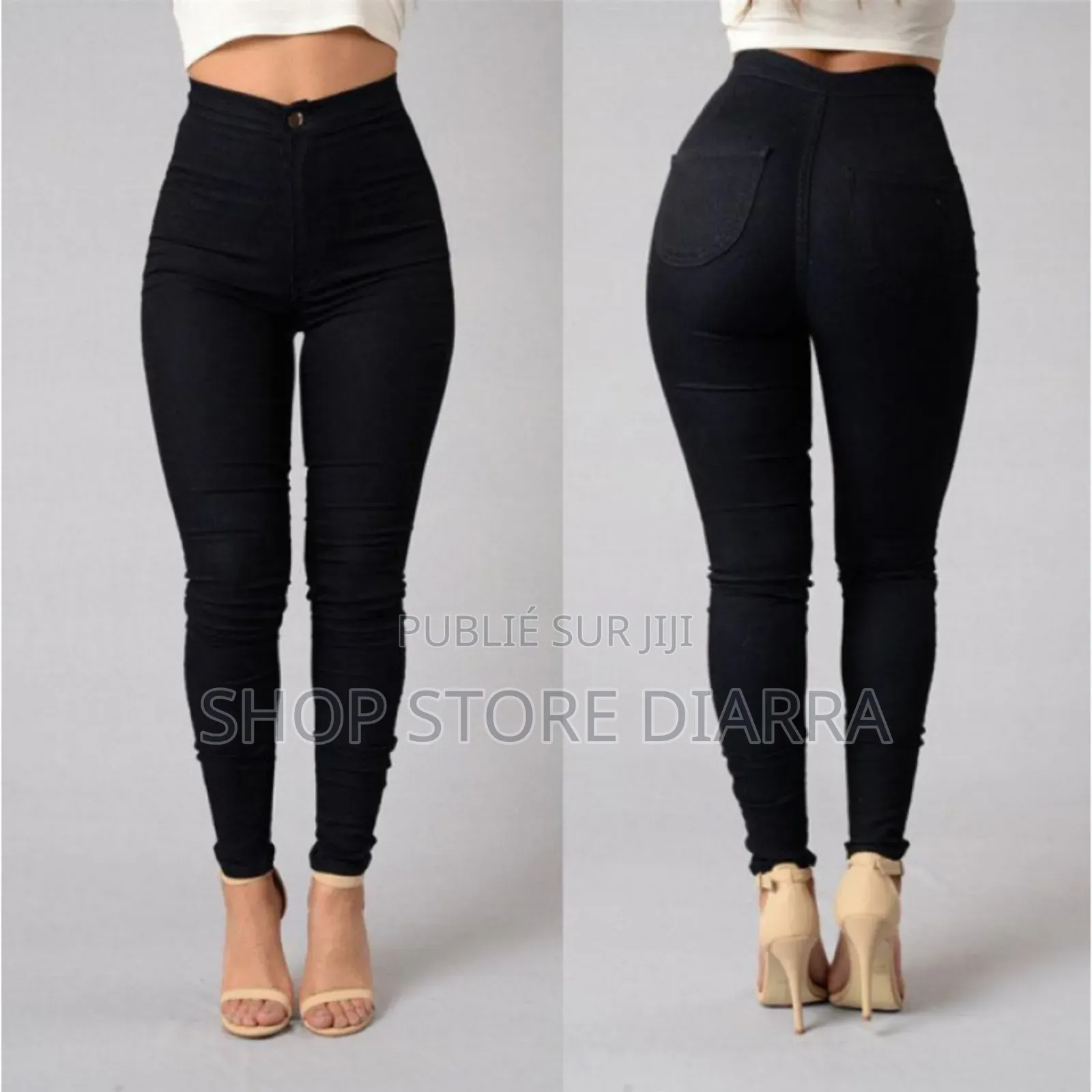 Pantalon Femme À Boutons