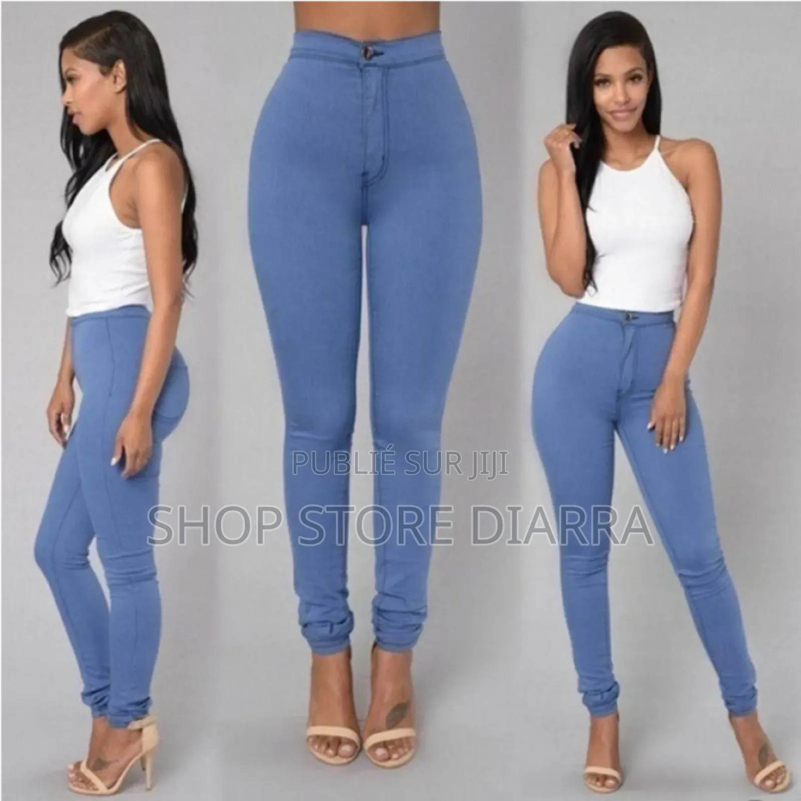 Pantalon Femme À Boutons