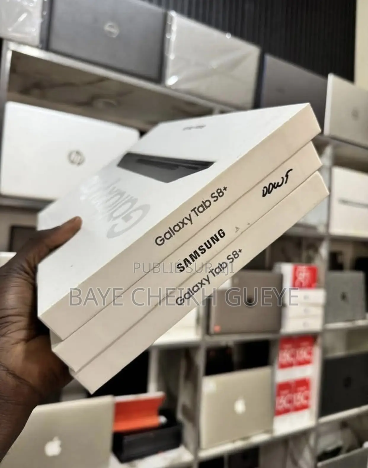 New Samsung Galaxy Tab S8+ 256 GO Noir