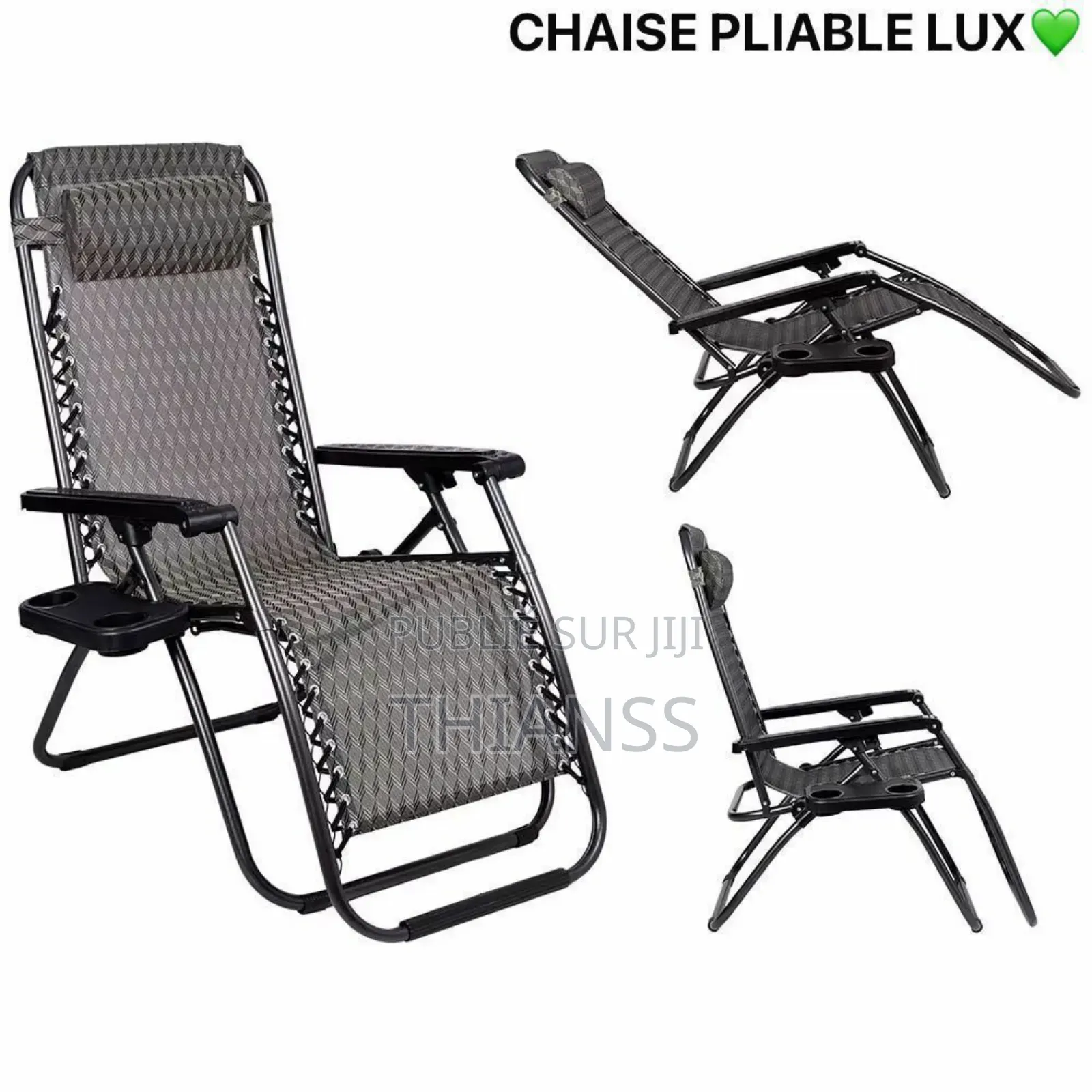 Chaise Pliable