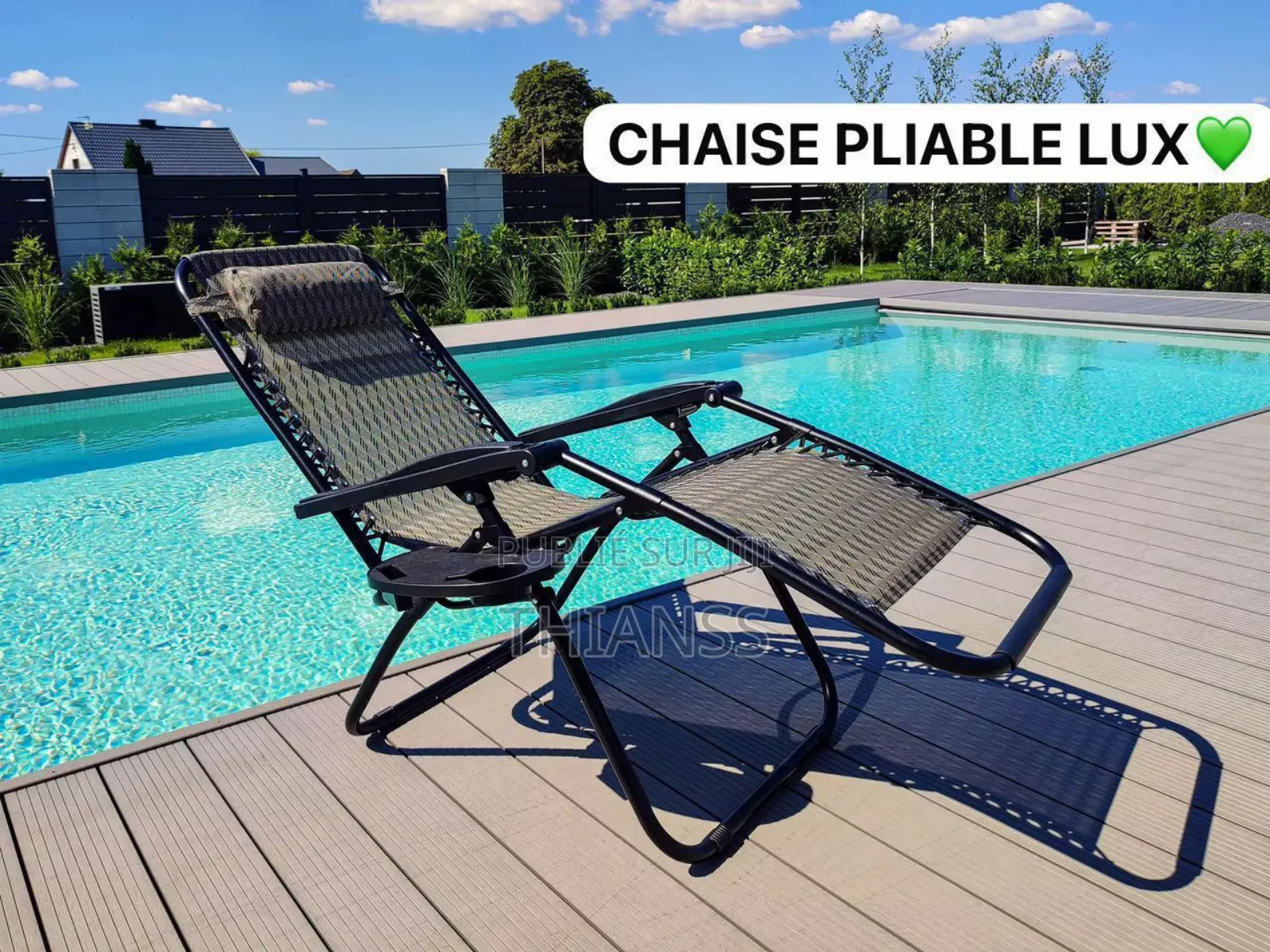 Chaise Pliable