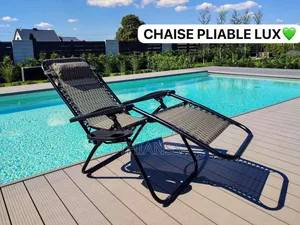 Chaise Pliable