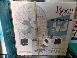 Photo - Ventilateur Mural Roch 18" Avec Télécommande