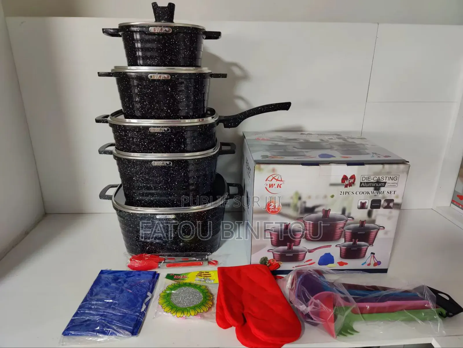 Marmite Lourd 21 Pièces