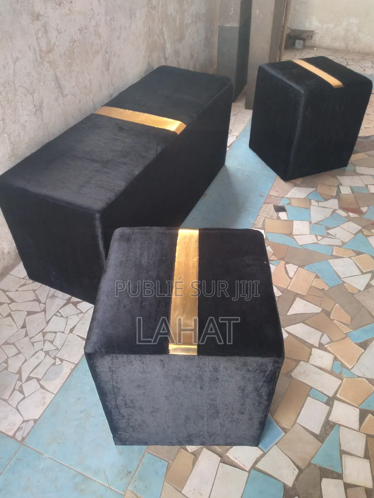 Ensemble Pouff 5place Disponibles