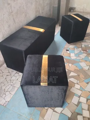 Photo - Ensemble Pouff 5place Disponibles