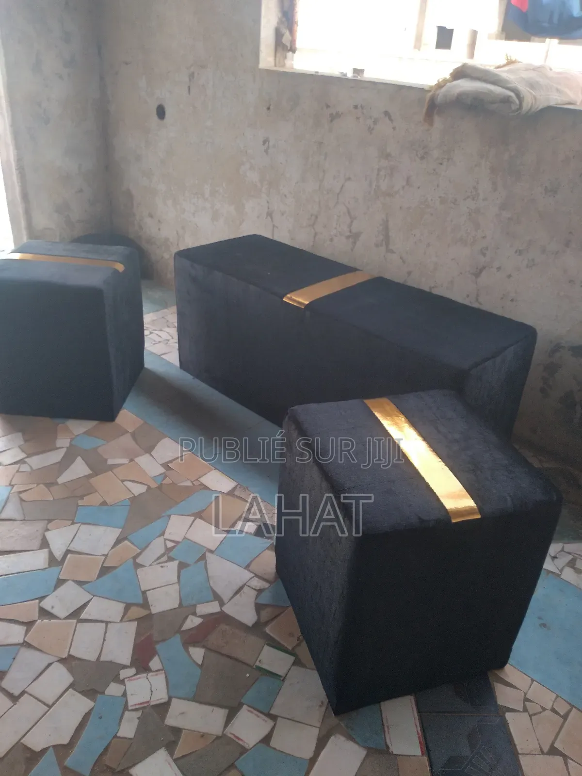 Ensemble Pouff 5place Disponibles