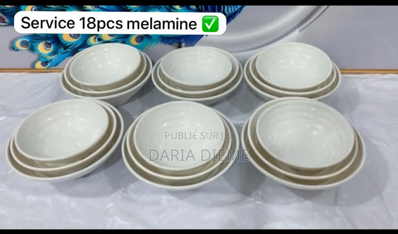 Assiette en Mélanine