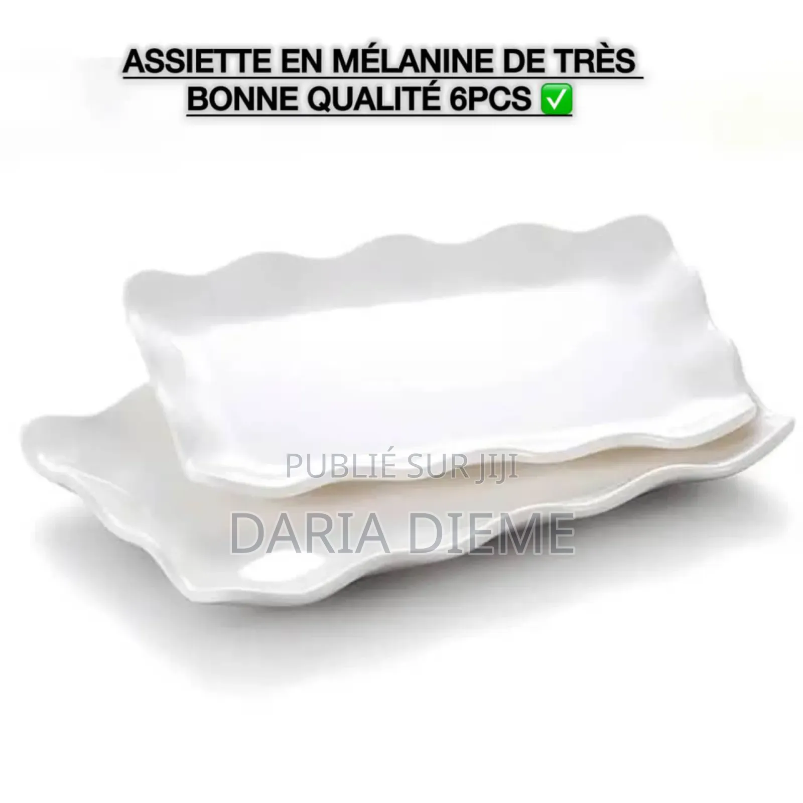 Assiette en Mélanine