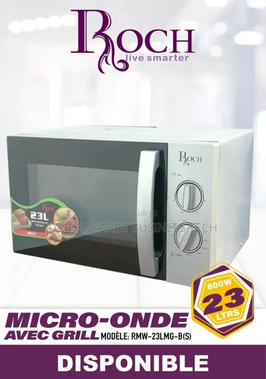 Micro Onde Roch 23 Litres