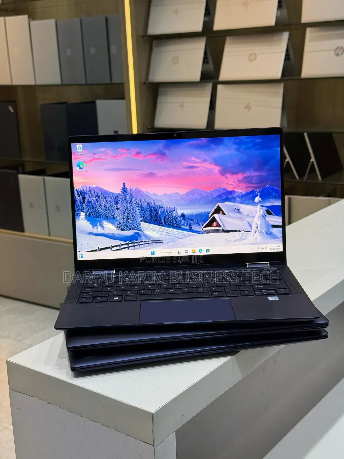 New Ordinateur Portable HP Dragonfly G1 16GB Intel Core I7 SSD 512GB