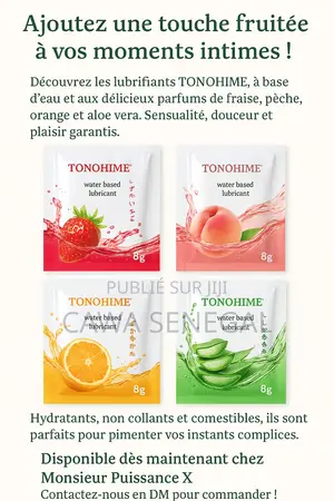 Photo - Lubrifiant Fruité