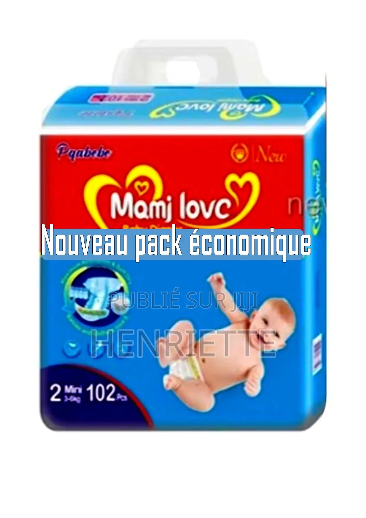 Pack Éco De 102 Couches Culotte Jetable Taille S 3 À 6 Kg