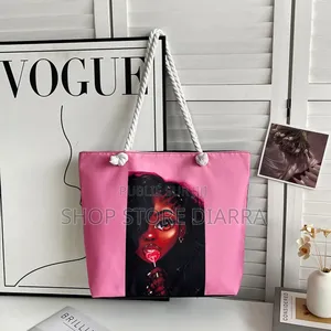 Sac De Plage “Watercolor African Women”