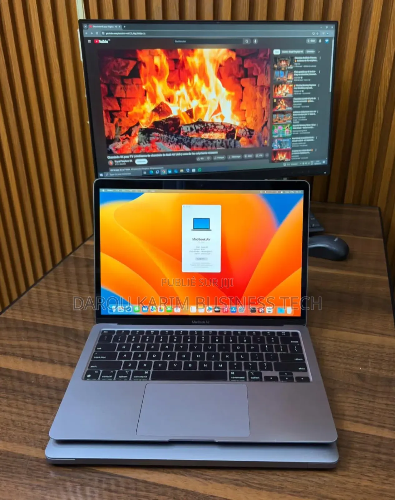 New Ordinateur Portable Apple MacBook Air 2020 8GB Apple M1 SSD 128GB