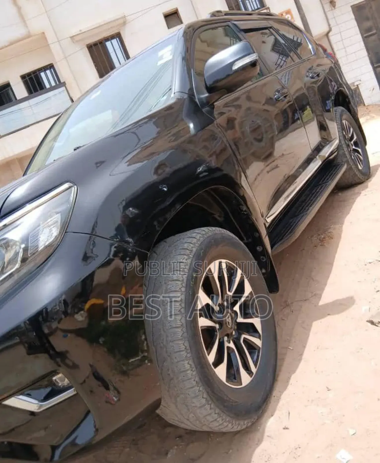 Toyota Land Cruiser Prado 2012 Noir