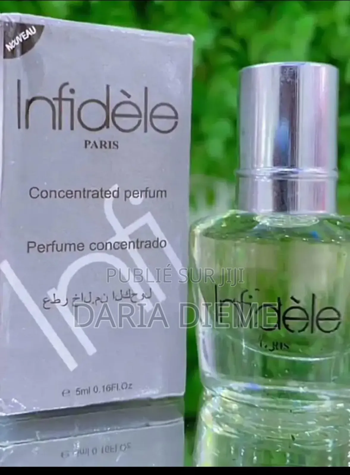 Huile De Parfum Fidele , Infidele , Pouvoir, Kiss