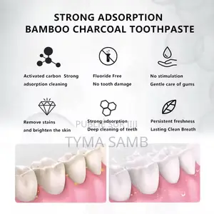 Bucco-Dentaires Blanchiment Des Dents Dentifrice Au Charbon