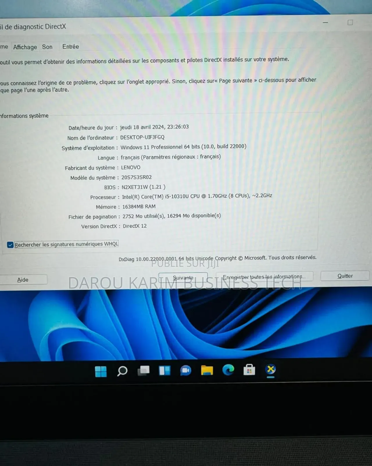 New Lenovo Thinkpad T15 Gen1 16GB Intel Core I5 SSD 512GB