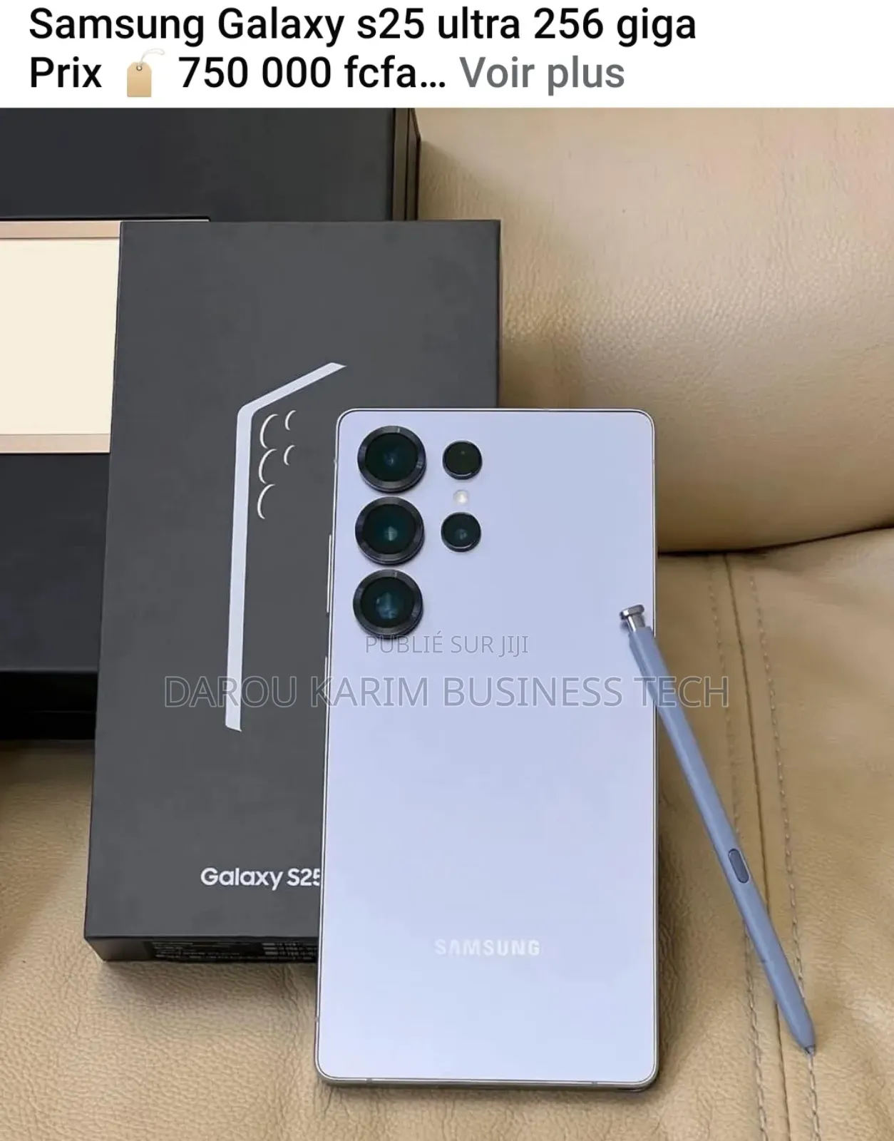 New Samsung Galaxy S25 Ultra 256 GB Autre