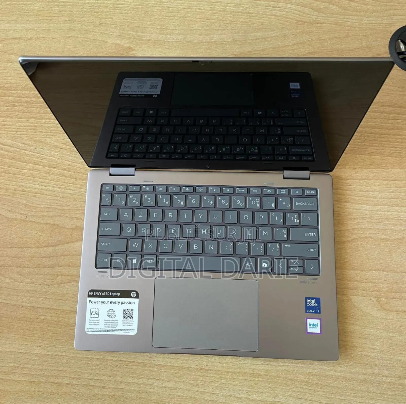 New Ordinateur Portable HP Envy X360 16GB Intel Core I7 SSD 512GB