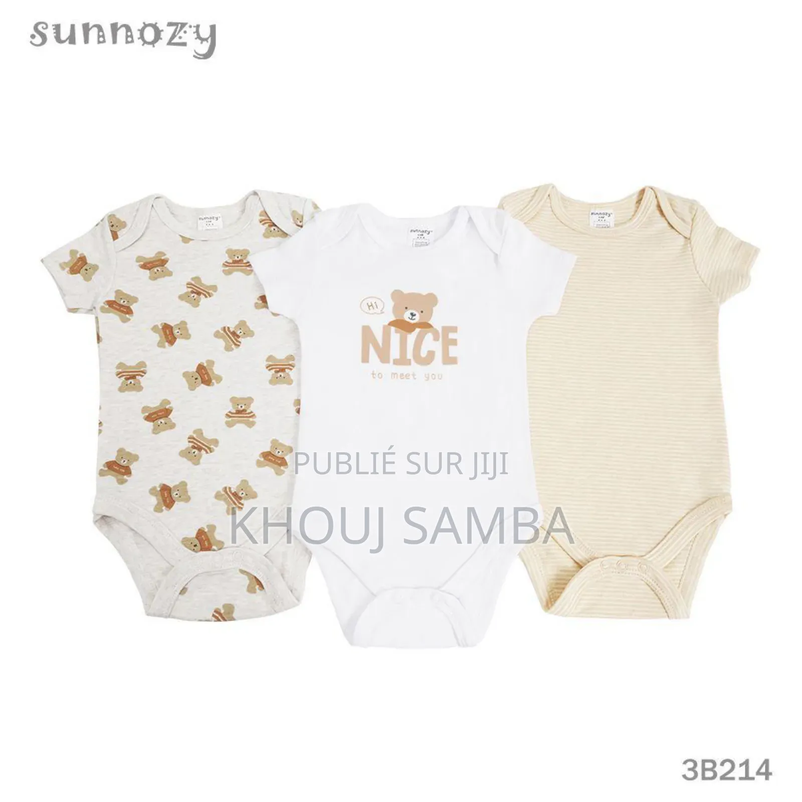 Lot De 3 Bodies Suits