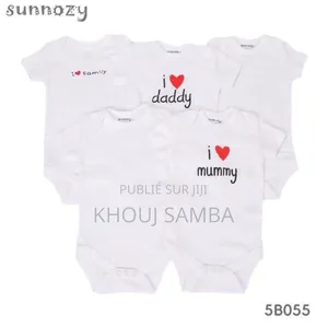 Lot 5 Bodys Suits Courtes Manches