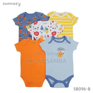 Lot 5 Bodys Suits Courtes Manches