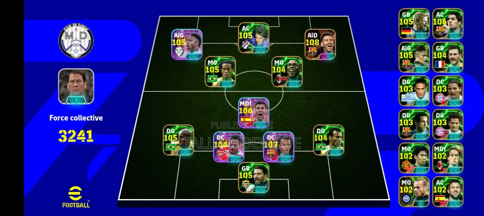 Compte Efootbal