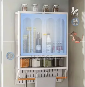 Armoire De Cuisine Murale Moyen Double Porte.