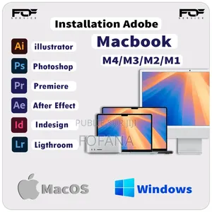 Photo - Photoshop-Illustrator- Premiere- After Effect Mac