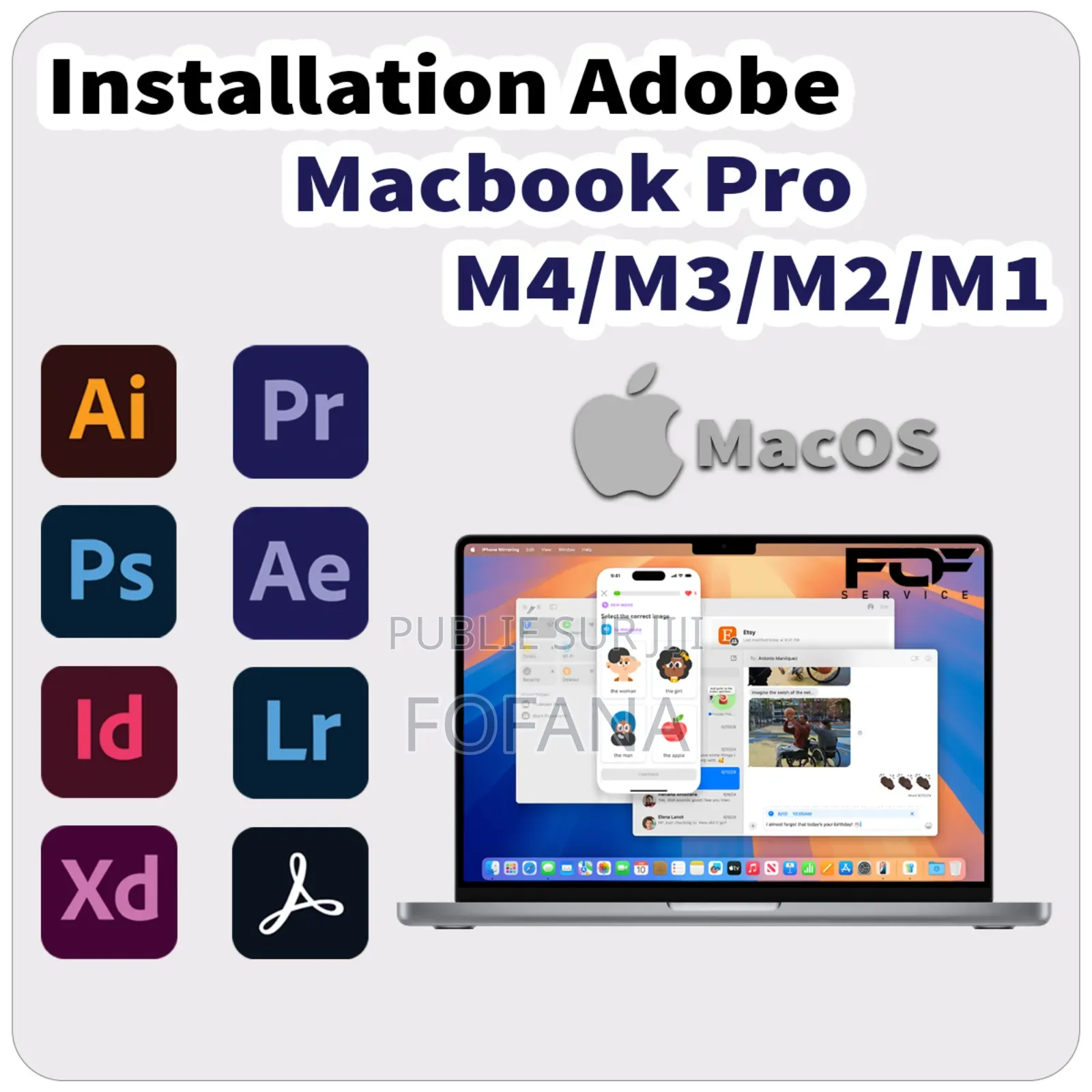 Photoshop-Illustrator- Premiere- After Effect Mac